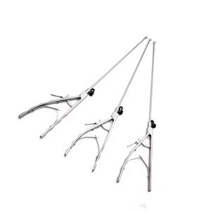 Portaagujas Laparoscópico Manual Dentavex de Acero Inoxidable Premium, Certificado CE, Agarre Ergonómico, Bloqueo Seguro, Grado Quirúrgico para Sutura - Product Image 2