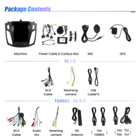 Sistema de Audio y Radio para Coche MEKEDE TS Android con Reproductor, WIFI, 4G, Soporte para DVR, DSP, TMPS para Ford Focus 2011-2019