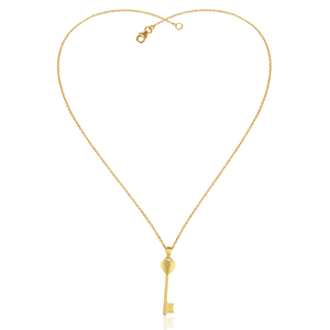 Collar con colgante de plata lisa de Ley 925 en forma cuadrada, joyería para mujer, Colección clásica - Product Image 1