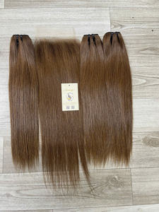 Un donneur naturel brun vietnamien Remy cheveux HD dentelle Styles crépus droite lâche vague Jerry Curl corps vague eau Extensions de cheveux - Product Image 5