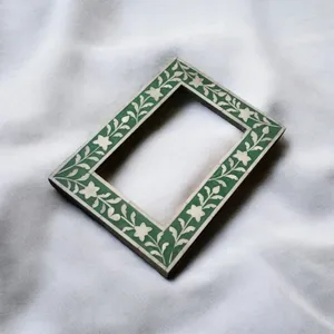 กรอบรูปวินเทจโบราณฝังมุกแฮนด์เมดสร้างความทรงจำที่น่าจดจำด้วยสัมผัสของเสน่ห์ของโลกเก่า - Product Image 1