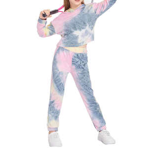 Survêtements respirants pour enfants survêtements de meilleure qualité 100% coton matériel polaire de haute qualité logo personnalisé survêtements pour enfants - Product Image 4