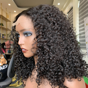 Mechones y pelucas de cabello humano rizado 100% vietnamita, 8 a 32 pulgadas, precio al por mayor - Product Image 1