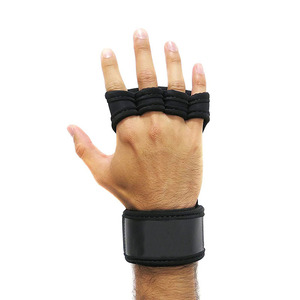 Guantes de gimnasio profesionales con Diseño de Medio dedo y protección duradera en la palma para prevenir ampollas y callos en el entrenamiento - Product Image 6