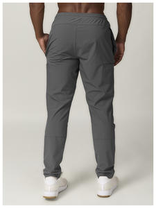 Vente en gros Respirant 95% Polyester 5% Spandex Pantalon à jambes droites Pantalon de sport Jogging Fitness Gym Workout Pantalon de sport pour hommes - Product Image 3