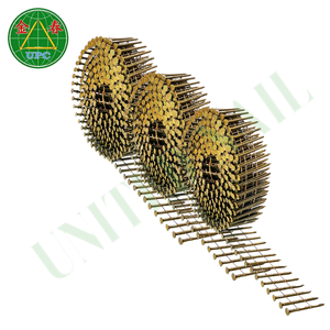 High Quality 1-1/4 Inch Bulk Coil Nails with Smooth Shank Long-Lasting Checkered <b>Head</b> for Pallets <b>Good</b> for Nail Gun from Vietnam - Product Image 3