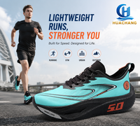 Chaussures de course professionnelles Rabbit 9 Pro Marathon Ultra Légères avec plaque en carbone absorbant les chocs et semelle EVA pour l'automne