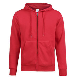 Sweat-shirt à capuche zippé en polaire épaisse pour l'hiver, logo personnalisé, impression numérique, unisexe, homme, haute qualité, vente en gros - Product Image 3