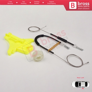 Kit de Reparación de Elevalunas Trasero Izquierdo BWR5207 para Amarok MK1 2H 2010-2022 Camioneta de 4 Puertas 2H7839401 - Product Image 5