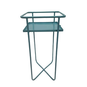 Maceta de hierro metálico de alta calidad con soporte plegable, uso de maceta de Metal de Color dorado para decoraciones de hogar y jardín personalizadas - Product Image 5