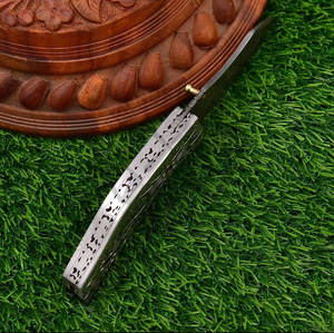 Portable Brand New Hand Forged Damascus Steel Pocket Folding Knife Outdoor Hunting Knife Camping Knife OEM ODM Groomsmen gifts - Product Image 5