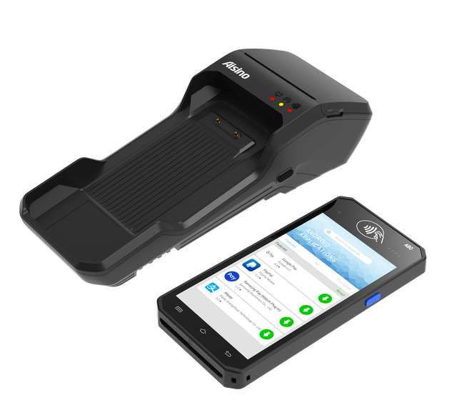 POS Machine Android Smart POS Terminal for Contact, Contactless and QR Code Payment A80