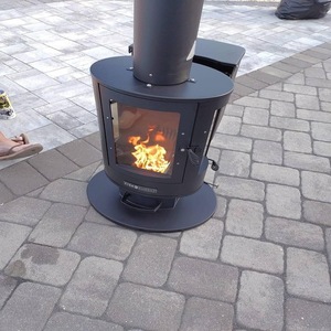 Poêle à granulés de bois automatique 23Kw avec eau à vendre dans le monde entier prêt à exporter - Product Image 3