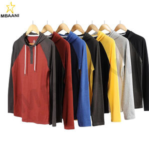 <b>Hoodies</b> For <b>Men</b> Long Sleeve Kangaroo <b>Pocket</b> Lightweight Heather Golf Quarter <b>Zip</b>. - Product Image 6