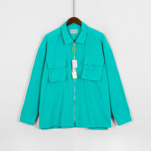 เสื้อฮู้ดซิปแบบย้อมสีพิเศษ กันลมสำหรับฤดูหนาว เป็นมิตรกับสิ่งแวดล้อม ผลิตจากผ้าฝ้ายฟลีซ 100% - Product Image 3