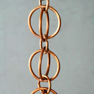 Antique Grey Rustic <b>Garden</b> Decorative Aluminium Rain Chain Manufacturer and Exporter Custom Copper Stainless Steel Rain Chain - Product Image 3