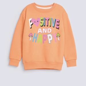 Sudaderas de algodón de gran tamaño con diseño personalizado para niños, chándal con capucha para niños, sudaderas estampadas de estilo informal, ropa de bebé - Product Image 1