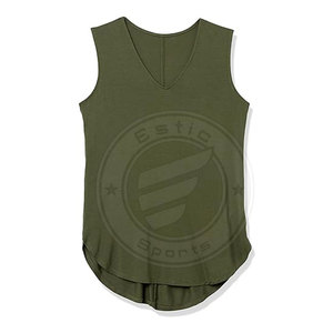 Logo personnalisé Dernier design Qualité supérieure Débardeur Offres Spéciales bonne qualité Fabriqué en usine Débardeur pour femmes - Product Image 3