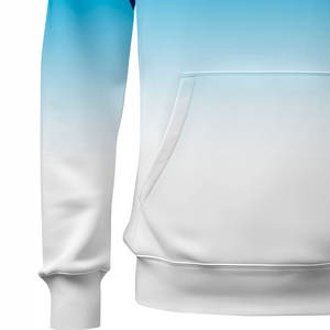 Ropa de calle de algodón pesado de alta calidad, sudadera de lana, logotipo personalizado con estampado de hojaldre, sudaderas con capucha de gran tamaño para hombres - Product Image 4