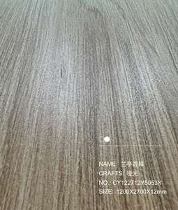 Dalles en <span class=keywords><strong>pierre</strong></span> frittée effet bois Lan Ting Camphor, style design moderne, pour murs, sols, tables, comptoirs, applications intérieures - Product Image 4