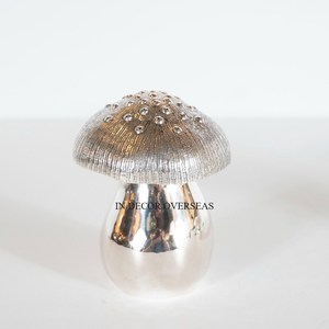 <b>Mushrooms</b> Designer Fully High Grade Gold Plated Top Quality Aluminum Casted Salt And Pepper Mills Kitchenware Accessories Supply - Product Image 3