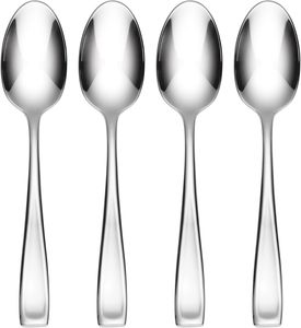Cuchara de Acero Inoxidable con Acabado Espejo para Café, Té y Postre, Estilo Europeo, para Comedor Fino, Cocina y Hostelería - Product Image 1