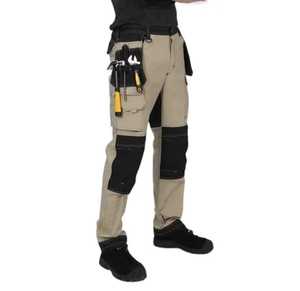 Best Manufacturer's Heavy Duty High Quality <b>Hi</b>-<b>Vis</b> Cargo <b>Pants</b> Fire Retardant FR <b>Pants</b> Men Construction Workwear - Product Image 1