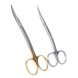 Tijeras Quirúrgicas Dentales de 1 Pieza, Tijeras de Tejido de Acero Inoxidable de Doble Curvatura con Punta Curva, Fórceps, Herramientas Quirúrgicas para Implantes Dentales - Product Image 6