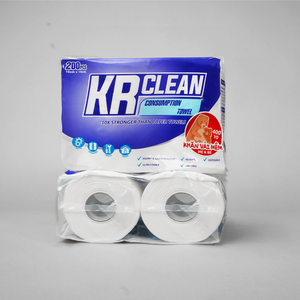 Lingettes de soins personnels Krclean tissu non tissé écologique 15x15cm 400 feuilles pour bébé maman plaine biodégradable à prix abordable - Product Image 2