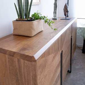 Aparador de madera de mango y metal - Product Image 5