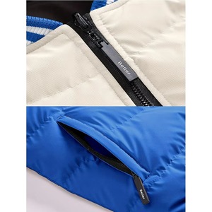 Chaqueta de Invierno para Hombre, con Capucha, Gruesa, Impermeable, de Secado Rápido, Transpirable, Cortavientos, con Logotipo Frontal Personalizado, Servicio ODM - Product Image 3