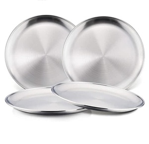 Ensemble de 2 sous-plaques en matériau pur non rustique fait à la main avec une qualité et un matériau extra premium pour la décoration de table plate - Product Image 4