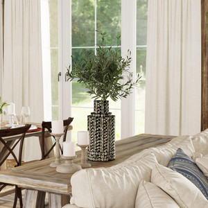 Nouveauté vase en nacre fait à la main pour table à thé décorer le salon avec une qualité durable fabriqué au Vietnam - Product Image 6