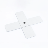 Support d'arche personnalisé durable Wintina pour les toiles de fond de mariage et le drapage d'événements, base en fer et épingle, or/blanc/noir