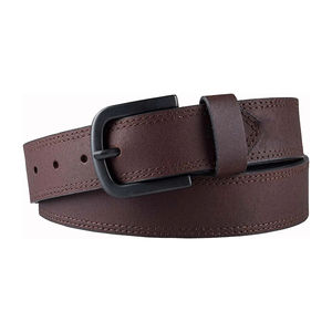 Ceintures en cuir de vachette véritable ajustables en alliage pour hommes, décontractées et professionnelles, personnalisables, 100 % authentiques, durables et légères, vente en gros - Product Image 1