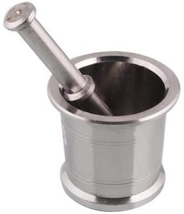 Juego de mortero de anillo de mármol blanco de diseño moderno elegante, herramienta de cocina duradera para moler hierbas y especias, nuevo estilo esencial - Product Image 5
