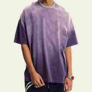 เสื้อยืดโอเวอร์ไซส์ทำจากผ้าฝ้าย220 GSM สีพื้นเสื้อยืดสำหรับฤดูร้อน - Product Image 5