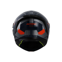 Casques ASTONE Nouveau casque modulaire rabattable - RT6 Bleu brillant argenté Matériau ABS Garantie 1 an