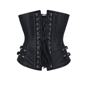 Débardeurs Corset Vintage Décontractés d'Été pour Adolescentes et Grandes Tailles, Modèle Borcade en Polyester/Coton, Effet Gainant - Product Image 6