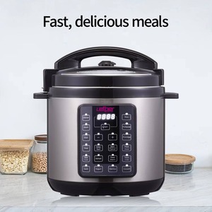 Olla arrocera eléctrica con olla interior antiadherente, electrodoméstico automático multifunción para cocinar sopa de arroz, comida al vapor - Product Image 5