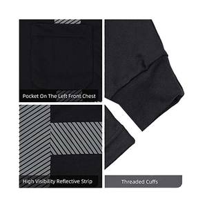 เสื้อเจาะผ้าฝ้ายสะท้อนแสงแขนยาวสำหรับใส่ทำงานปรับแต่งได้พร้อมโลโก้วัสดุโพลีเอสเตอร์ - Product Image 3