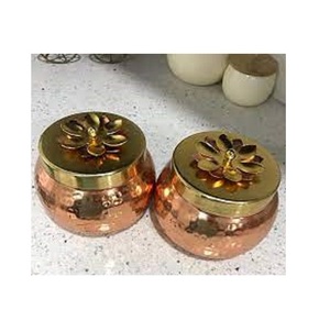 Nuevo tarro de fruta seca único hecho a mano dorado de una sola pieza con tapa de tarro de diseño antiguo a un costo muy extremo - Product Image 6