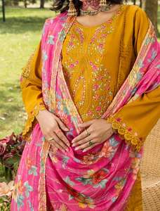 Ensemble de robes décontractées pour femmes Shalwar Kameez de haute qualité, séchage rapide, évacuation de l'humidité, à prix abordable, best-seller, cadeaux - Product Image 5