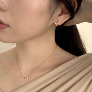 Collares con Colgante de Avión de Moissanita Color D VVS1 para Mujer, Dijes Pequeños Únicos, Joyería de Plata de Ley 925, Corte Brillante, Moderno - Product Image 6