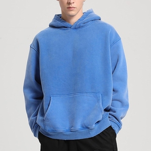 Sweatshirts à capuche en molleton unisexes avec logo OEM personnalisé, vente en gros de vêtements de style pull-over à la mode, commandes en gros - Product Image 4