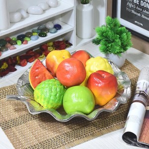 ถาดอลูมิเนียมเคลือบสีเงินสำหรับตกแต่งบ้านสไตล์ชนบทมีการอธิบายลายใบเมเปิ้ลและทำจากอลูมิเนียม - Product Image 1