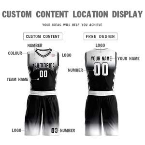 Chemises uniformes de basket-ball personnalisées pour jeunes, impression par sublimation du nom et du logo, uniformes de basket-ball en polyester, vêtements de sport - Product Image 4