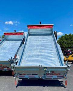 Remolque volquete en stock 7x12 6x12 7x14 Producto de alta demanda para tractor agrícola Compre un nuevo remolque volquete Remolque volquete fácilmente disponible. - Product Image 5