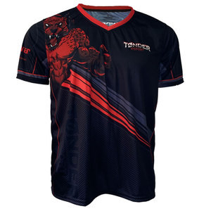 เสื้อฟุตบอลเสื้อ100% สำหรับผู้ชายชุดฟุตบอลผ้าโพลีเอสเตอร์ - Product Image 1