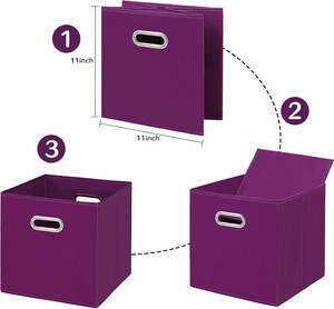 Caja de almacenamiento hecha en Vietnam: plegable, duradera y que ahorra espacio. - Product Image 3